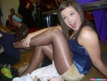 Interracial gangbang and